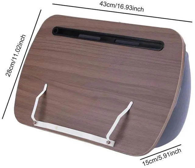 Alt view image 4 of 8 - Lap Beanbag Book Stand Hands Free Lap Book Holder for Book Laptop Pad Lap Desk Pillow Ideal Gift for Book Lovers