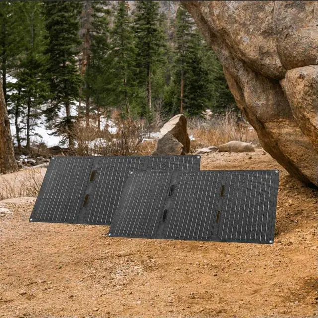 Main image of 45W Foldable Solar Panel Outdoor Portable Folding Solar Panel Charger with USB Type C DC for Outdoor Camping Phone Charger