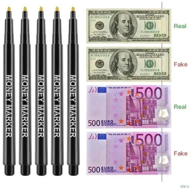 Alt view image 4 of 5 - Bill Detector Money Marker Support USD,EUR,RMBs Quick andEasy to Use