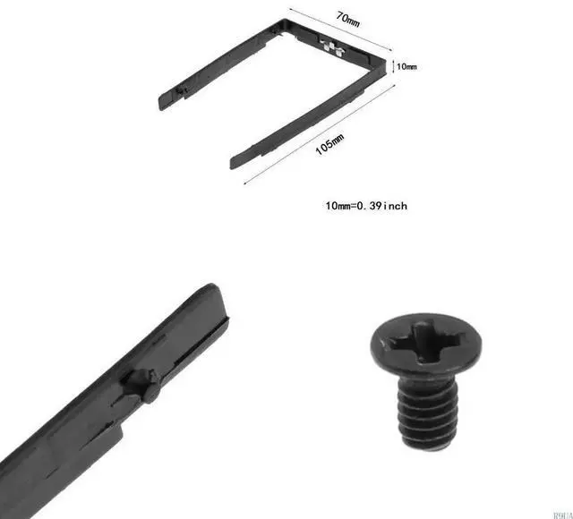 Alt view image 5 of 7 - HDD Caddy Frame Bracket Hard Drive Disk Tray Holder SSD Adapter for