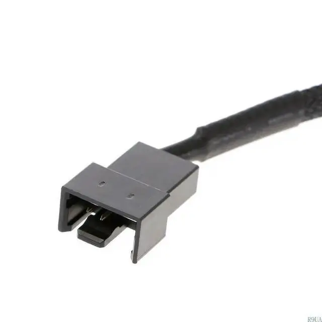 Alt view image 7 of 7 - 4-Pin Molex Male to 3-Pin/4-Pin PWM Fan , PC Fan Power Extension Cable Converter