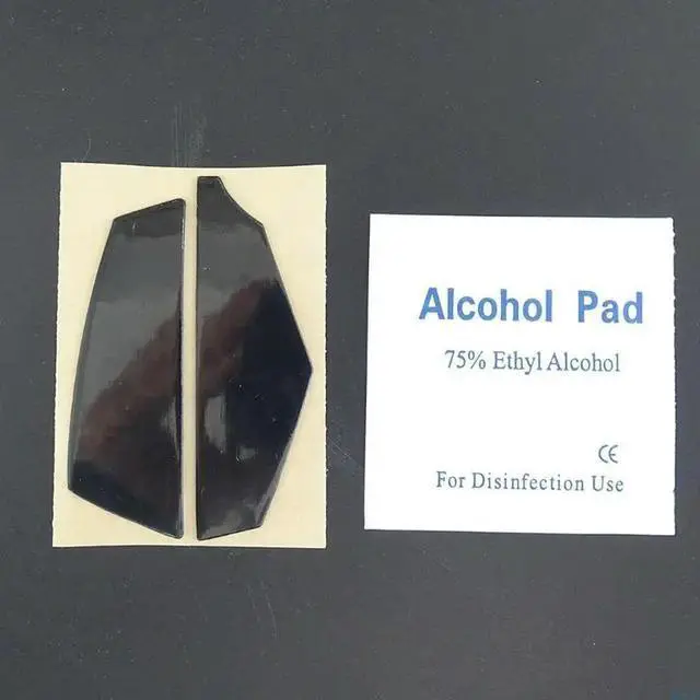 Alt view image 6 of 7 - 1Pack Mouse Feet Pedal for G600 Mouse Replacement Mouse Feet Pads Glides Mouse Skates Sticker Black