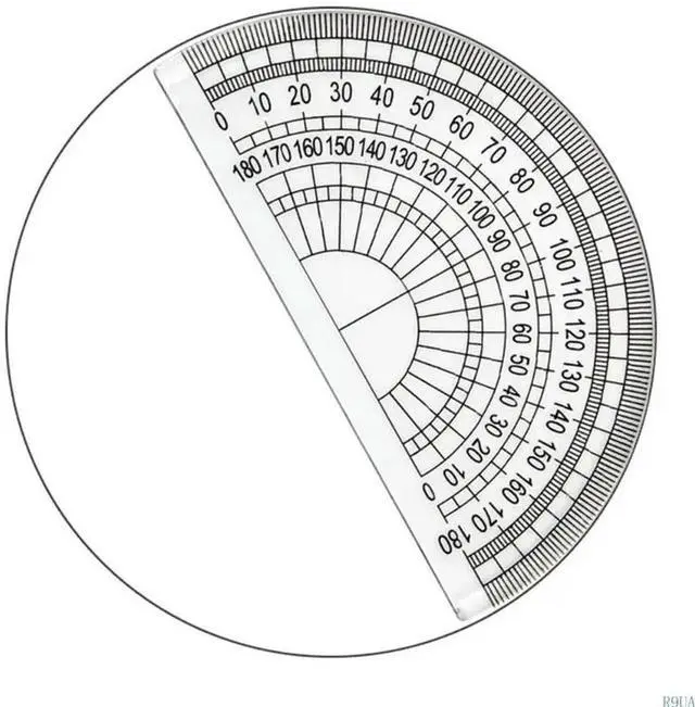 Alt view image 7 of 7 - 4 Pcs Ruler Protractor Set Geometry Tool 15cm Ruler Set Triangle Ruler for Classroom Homework Learning Accessories