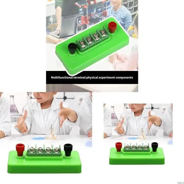 Alt view image 5 of 7 - Science Experiment Kits Wire Barrier Terminal Block Physics Experiment Aid