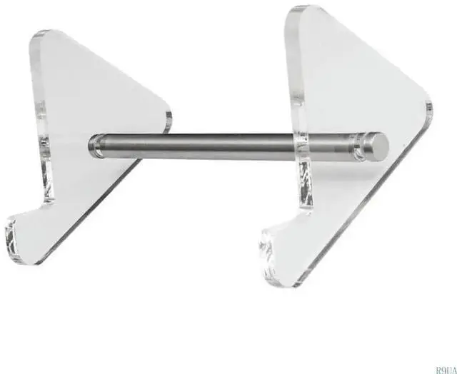 Alt view image 5 of 7 - Laptop Stand Transparent Acrylic Keyboards Stand for Computer Mechanical Game Keyboards Holder Layer Rack