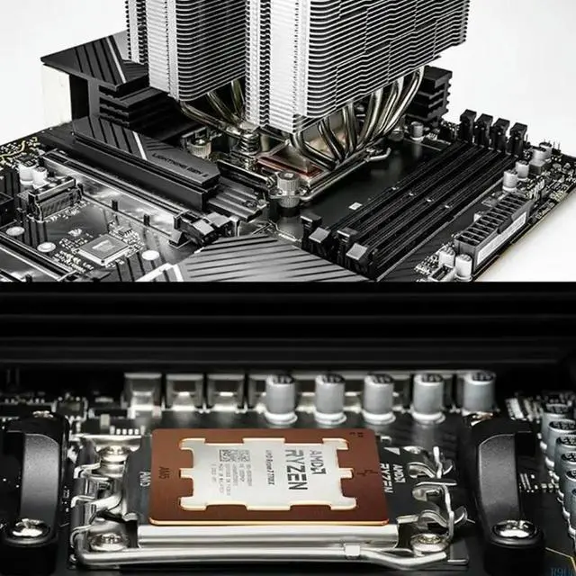 Alt view image 7 of 7 - AM5 CPU Contact Frame AM5 Full Fixed Non-Marking Mounter for for 7950X,7900X,7700X,7600X Full fit Buckle Plate