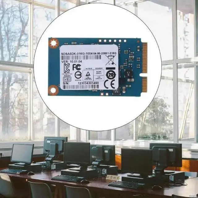 Alt view image 7 of 7 - Drives mSATA SSD 16G Hard Disk for PC Laptop Computer Hard Drive