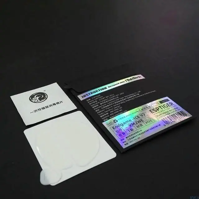 Alt view image 6 of 7 - Esportstiger Mouse Skates Feet For EndgameGear XM2we Glides Curved Edges