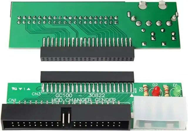 Alt view image 7 of 7 - 2.5 to 3.5 IDE Adapter,2.5  44 Pin Hard Disk Drive Laptop IDE to 40 Pin 3.5  Desktop PC PATA Port Converter Card Adapter