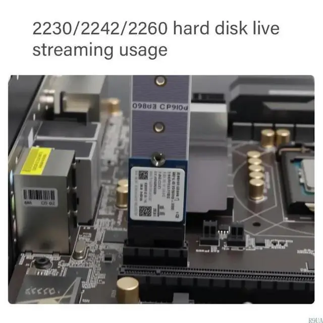 Alt view image 6 of 7 - PCIe 5.0 To NVMe Expansion Card Supports M.2 2280/2242/2230 Unit