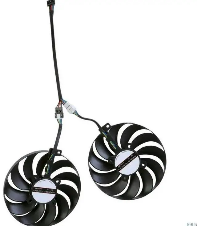 Alt view image 7 of 7 - FDC10U12S9-C GPU Fan Quiet Running For RX5500XT Extends GPU Life And Supports Heavy Gaming Loads
