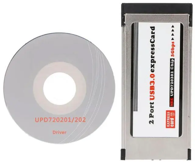 Alt view image 5 of 7 - PCI-E PCI for Express To 2 Port USB 34 mm Expresscard Card Converter Adapter