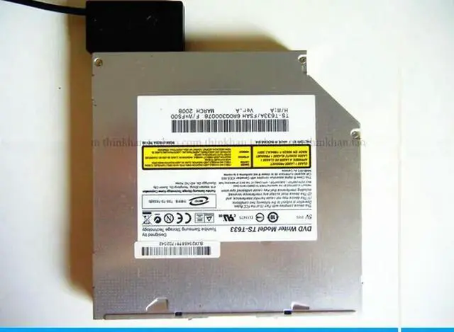 Alt view image 2 of 4 - USB 2.0 Cable to SATA 2nd HDD caddy DVD CD ROM Ultrabay Slim SATA with LED indicator