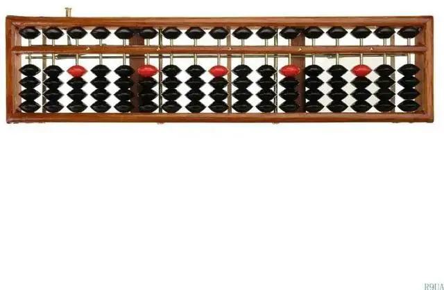 Main image of 17 Digits Wooden Soroban Standard Abacus Chinese Calculator Counting Math Learni