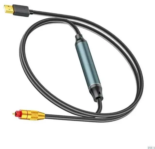 Alt view image 2 of 7 - USB Fiber Optical Analog Sound Cable SPDIF Coaxial Sound Converters Cable for HDTV Multimedia Speakers