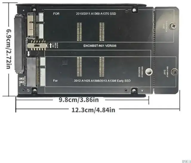 Main image of Conversion Adapter Card and USB3.0 Cable for 2010-2011 A1369/1370 SSDs From 2010 to 2012 Models Support Serial ATA