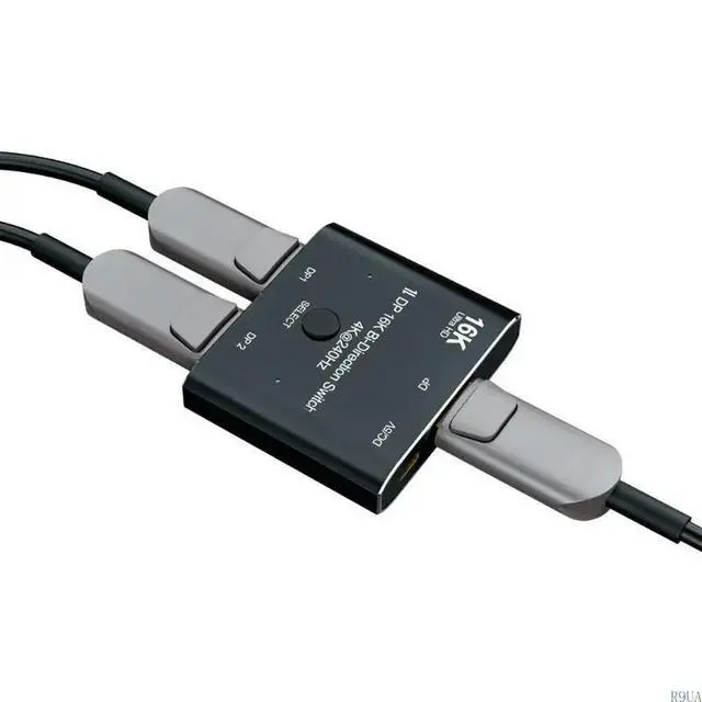 Alt view image 3 of 7 - Professional DisplayPort 16K Video Screen Switcher with 4K@240Hz High Rate Support