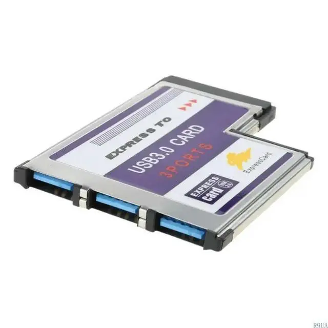 Main image of 54mm for Express Card 3 Port USB Adapter Expresscard for Laptop FL1100 Chip