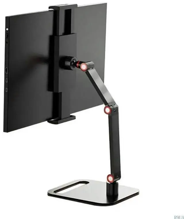 Alt view image 3 of 4 - Monitor Stand Ergonomic Adjustable Desktop Tablets Holder for 4.7-18inch Screen