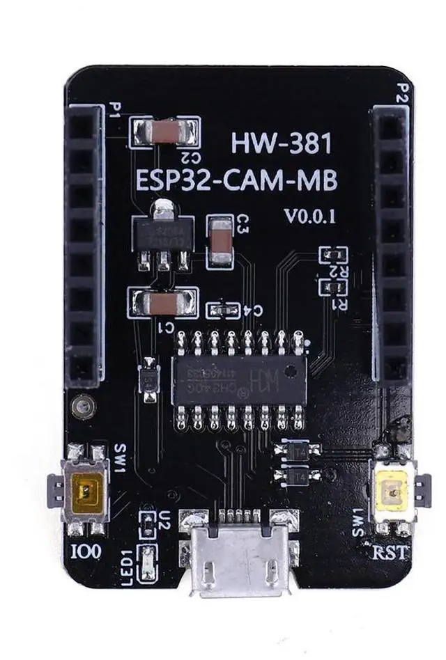 Alt view image 2 of 4 - ESP32-CAM-MB Programming Adapter Board CH340 Serial To USB Backplane TTL Downloader Module 4.7V-5.3V for ESP32-CAM Module