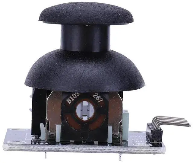 Alt view image 4 of 4 - Dual-axis Joystick Breakout Module 5V Game Controller 2.54mm Pin Control Lever Sensor KY-02 Game Controller Sensor Board