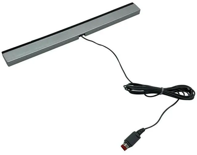 Alt view image 4 of 4 - Wired Motion Sensor Receiver with Extension Cord Remote Infrared Ray IR Inductor Bar Wired Motion Sensor Bar for Nintendo Wii