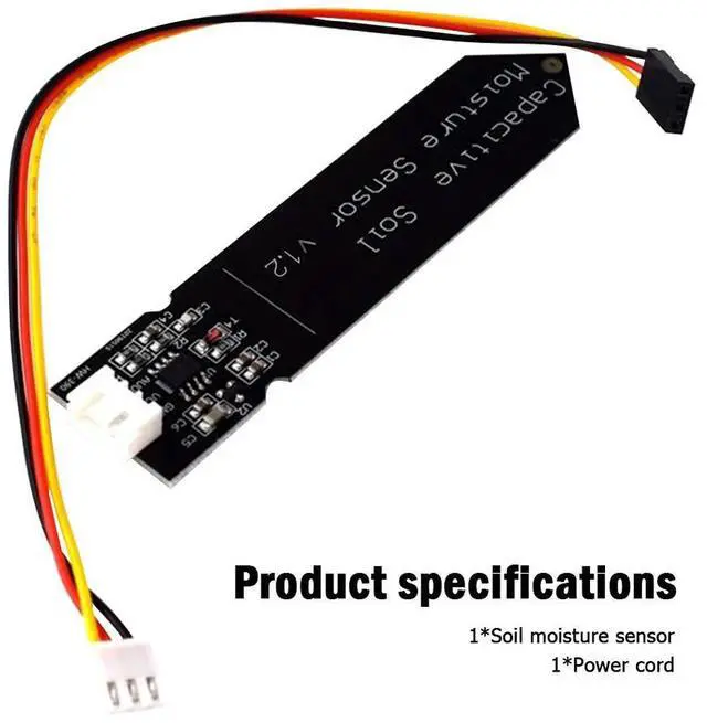 Main image of HW-390 Capacitive Soil Moisture Sensor Module Corrosion Resistant 3.3-5.5V DC