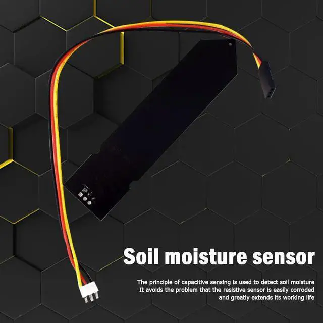 Alt view image 3 of 4 - HW-390 Capacitive Soil Moisture Sensor Module Corrosion Resistant 3.3-5.5V DC