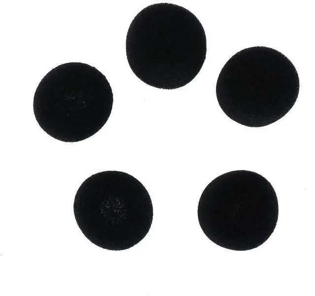 Main image of 5pcs Soft Elastic Sponge Microphone Head Cover for Headset Collar Mic