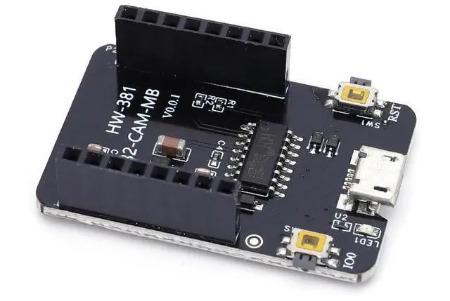 Alt view image 4 of 4 - ESP32-CAM-MB Programming Adapter Board CH340 Serial To USB Backplane TTL Downloader Module 4.7V-5.3V for ESP32-CAM Module