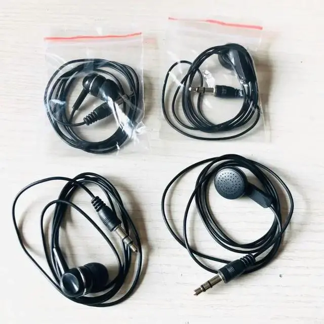 Alt view image 3 of 4 - Single Side Earbud Headphones Stereo in-Ear Earphone Removable Earphone for PC