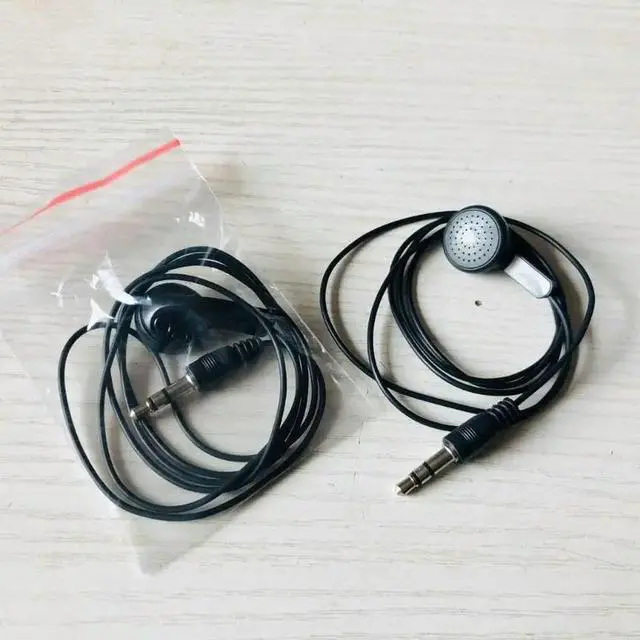 Alt view image 4 of 4 - Single Side Earbud Headphones Stereo in-Ear Earphone Removable Earphone for PC
