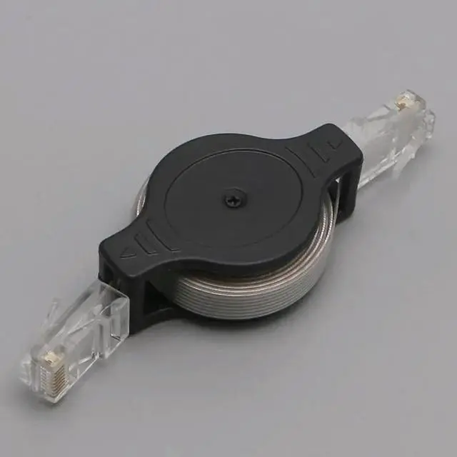 Alt view image 3 of 4 - 1.5M 5FT Retractable RJ45 LAN Cable Cord Ethernet Internet For Computer