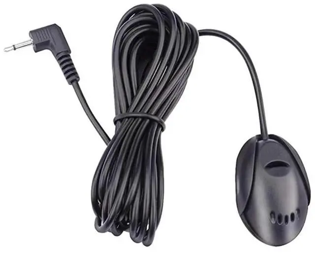 Main image of 3.5mm Car External Microphone Bluetooth-compatible Car Dashboard Or Sun-Visor  Mic Stereo Radio GPS Adapter