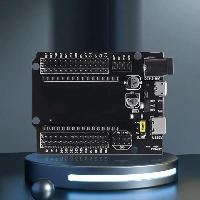 Alt view image 3 of 4 - ESP32 Development Module Type-C MICRO USB 30Pin Expansion Electronic Module Graphic Programming GPIO Distribution Board