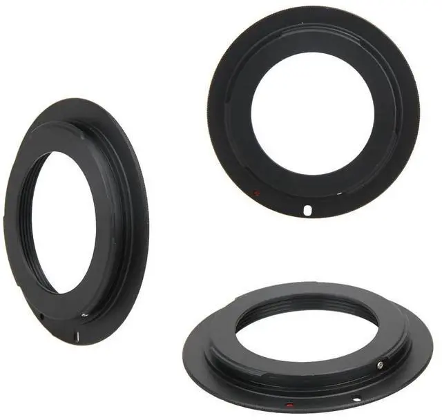 Alt view image 2 of 4 - M42 Screw Lens Adapter Universal Camera Mount Adapter Rings Screw Mount Lens for EOS Body Bayonet Adapter