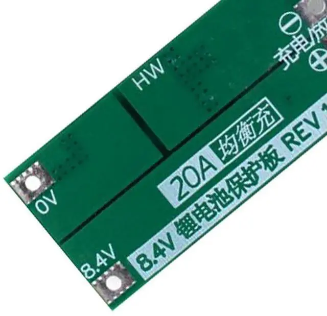 Main image of HW-391 2S 20A 7.4V 8.4V Lithium Protection Board BMS Board Module Charging Board Charger Module