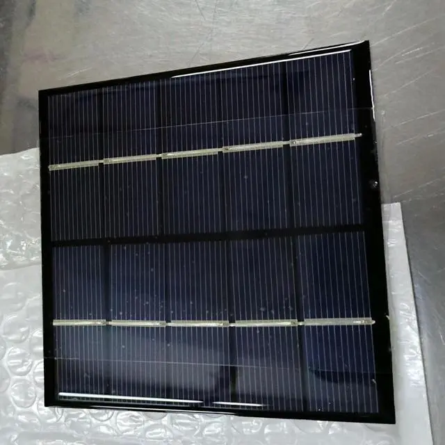 Main image of 3W 5V Portable Solar Panel Photovoltaic Cells Phone Power Bank for Solar Light for 3.7V 3-5V /Phone Charger