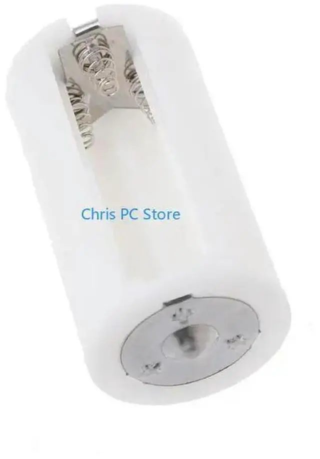 Alt view image 3 of 4 - 4pc 3x AA to D Size Adapter Converter Holder Switcher Case Box Container