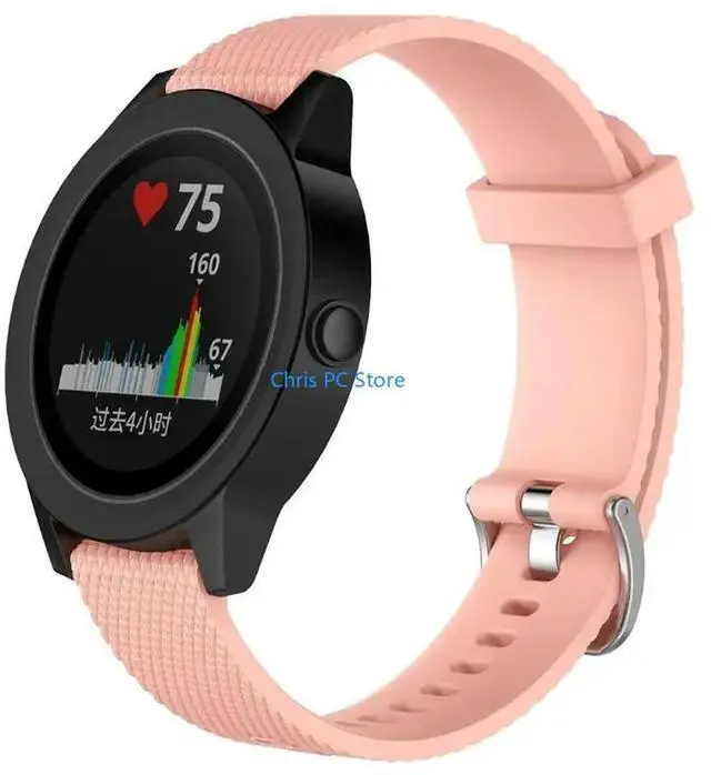 Alt view image 2 of 4 - Watch Strap Wristband Bracelet Breathable Sweatproof for Vivoactive 3/for HR