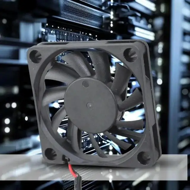 Alt view image 4 of 4 - 60x60x10MM USB 5V Electronic Cooling Fan Low Noise Computer Electronic Brushless