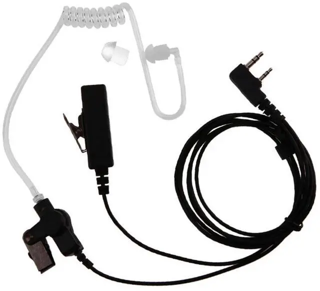 Alt view image 2 of 4 - In-Ear Headset Air Tube Security Earphones Professional Audio-Visual Single Earphone with Ear Plug for Android