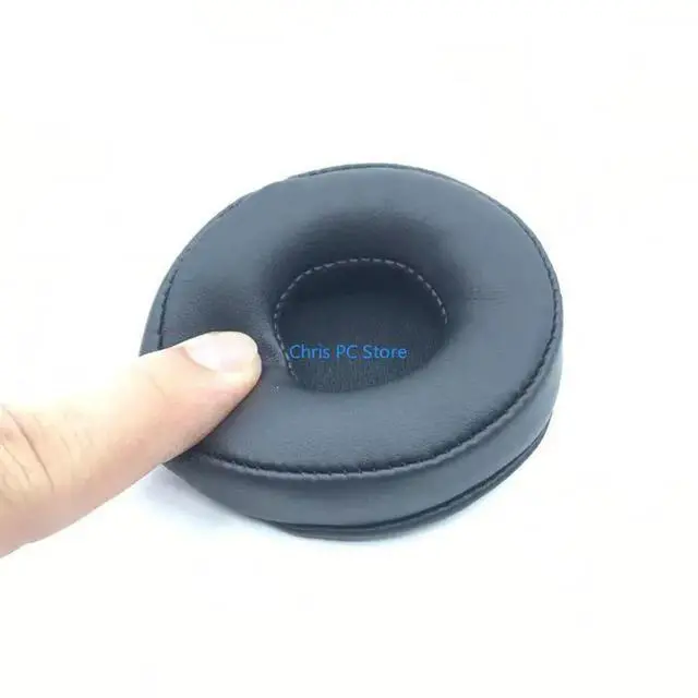 Alt view image 2 of 4 - Earmuffs Ear Sponge Sleeve Leather Earmuffs Replacement Earpad Cushion Earphone Holster for Urbanears Plattan ADV Zinken