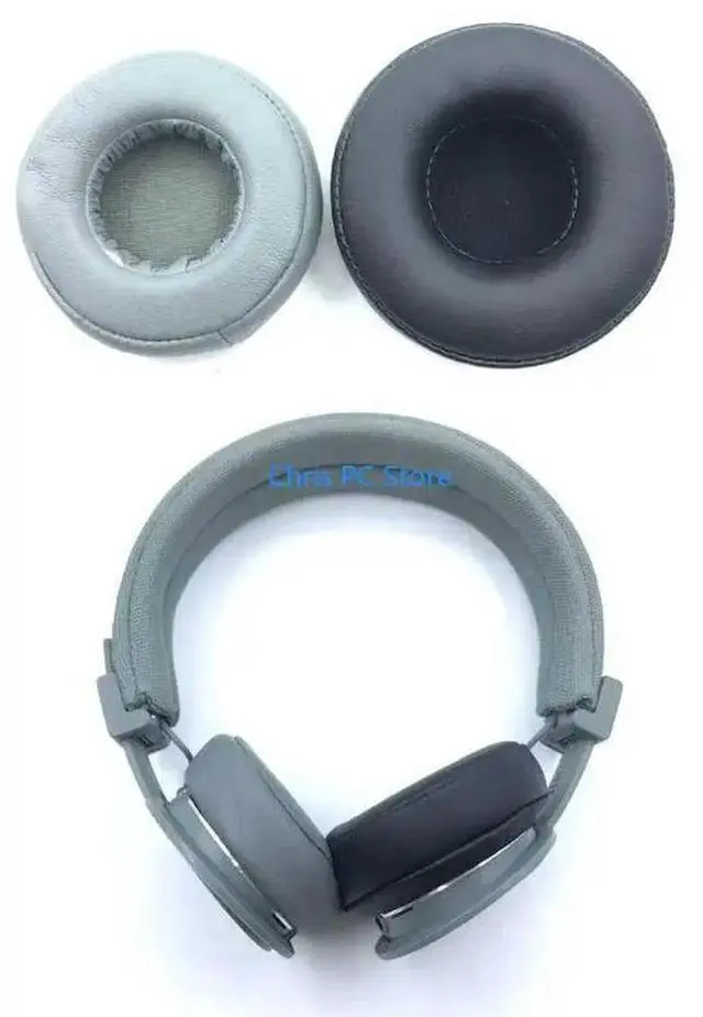 Alt view image 3 of 4 - Earmuffs Ear Sponge Sleeve Leather Earmuffs Replacement Earpad Cushion Earphone Holster for Urbanears Plattan ADV Zinken