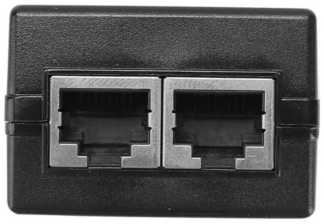 Main image of 10/100Mbps Desktop POE Injector Power Supply Input 100V-240V Output 24V 0.5A for Surveillance CCTV IP Camera