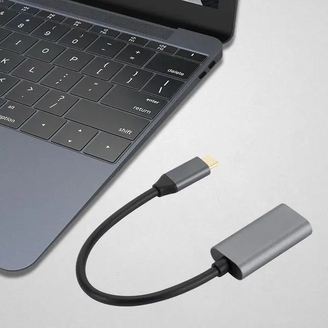 Alt view image 3 of 4 - Portable USB 3.1 Type C To HDMI-compatible Adapter Cable Android Phone Screen Projection Type-C To HDMI-compatible Adapter Cable