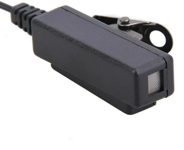 Alt view image 4 of 4 - Tube Earpiece Headset for Two Way Radios Anti-noise Microphone for Hiking Police Teamwork Surveillance
