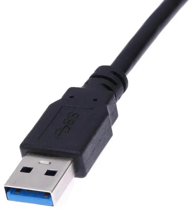 Alt view image 4 of 4 - Universal Data Hub 4 Port Splitter Data Hub Adapter Super Speed Data USB Splitter Plug and Play for Laptop Camera Keyborad Mouse