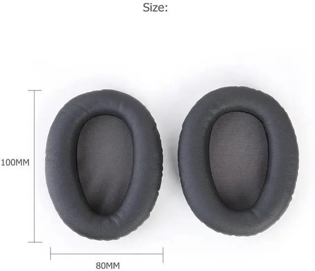 Alt view image 4 of 4 - 1Pairs Headphone Earpads High Elasticity Soft Headset Ear Pad Comfortable Ear Protective Sleeve Accessories for WH-CH700N