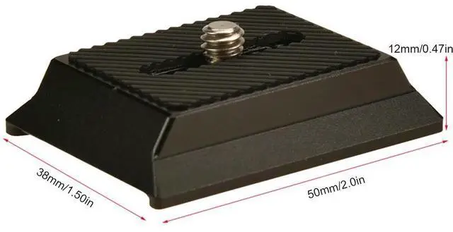 Alt view image 4 of 4 - Quick Release Plate for Arca Manfrotto Dual Use l Quick Release Plate Camera Tripod Mount for RS2/RSC2/RS3 Stabilizer